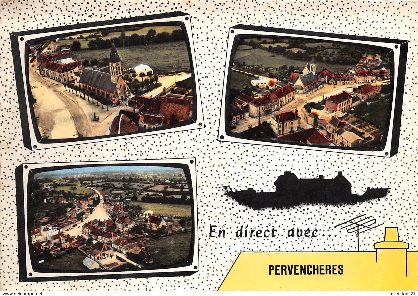 61-PERVENCHERES- MULTIVUES - Pervencheres