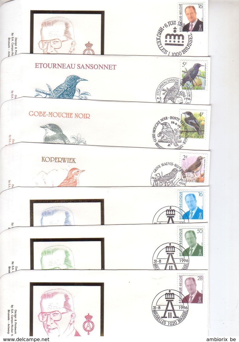 FDC Rodan Année (presque) Complète 1996 - 1991-2000