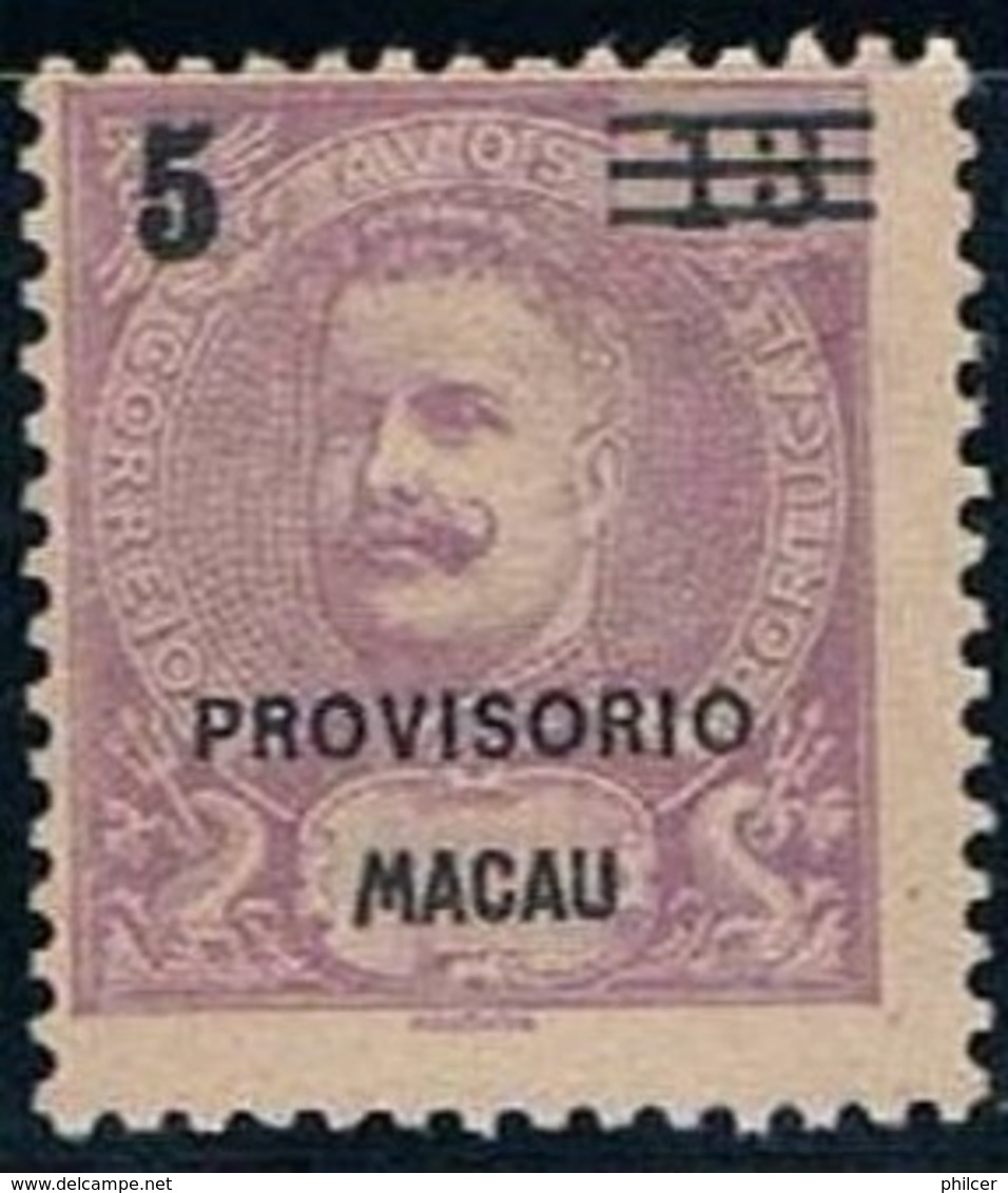 Macau, 1900, # 91, MNG - Unused Stamps