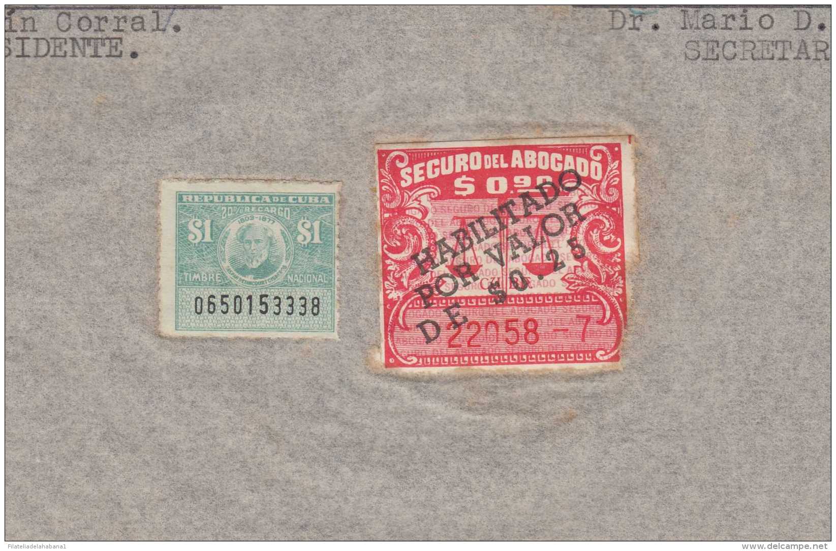 REP-304 CUBA SPAIN ESPAÑA (LG-1342) 1966 REVENUE. COLONIA LEONESA, LEON SPAIN. - Postage Due