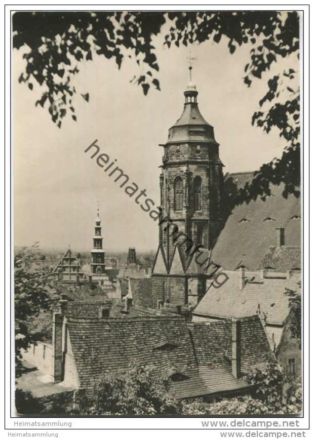 Pirna - Rathaus Und Marienkirche - Foto-AK Grossformat - Verlag H. Sander KG Berlin - Pirna