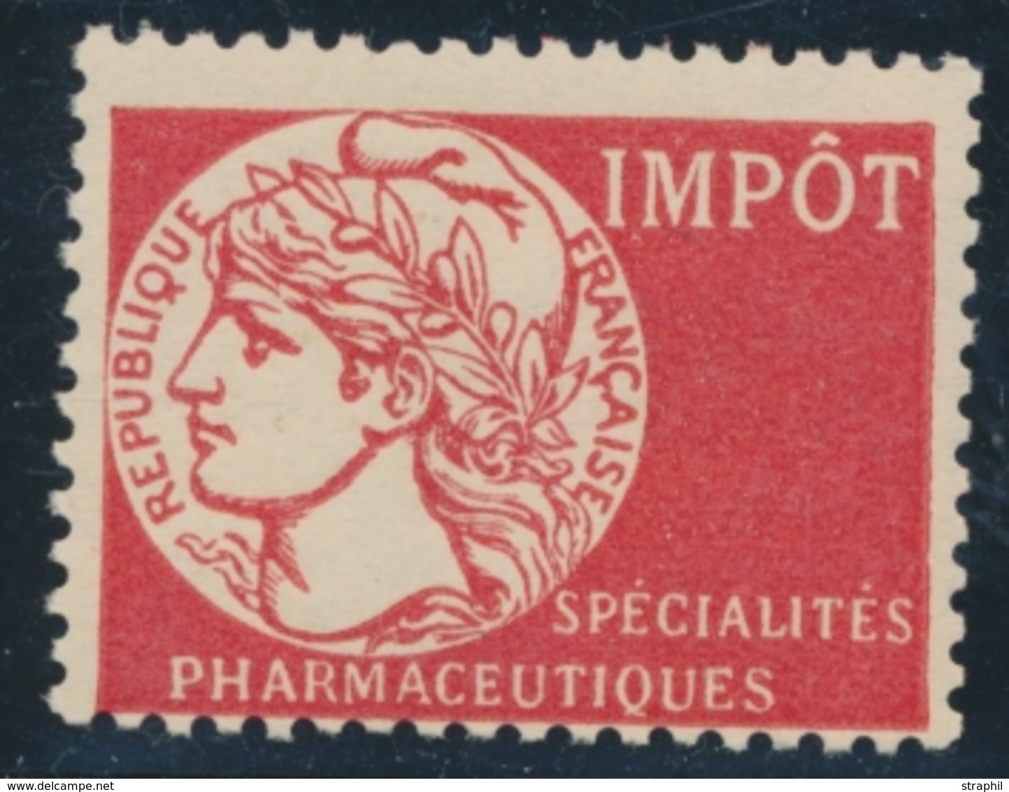 * SPECIALITES PHARMACEUTIQUES N°1a - Sans Val. Faciale - TB - Sonstige & Ohne Zuordnung
