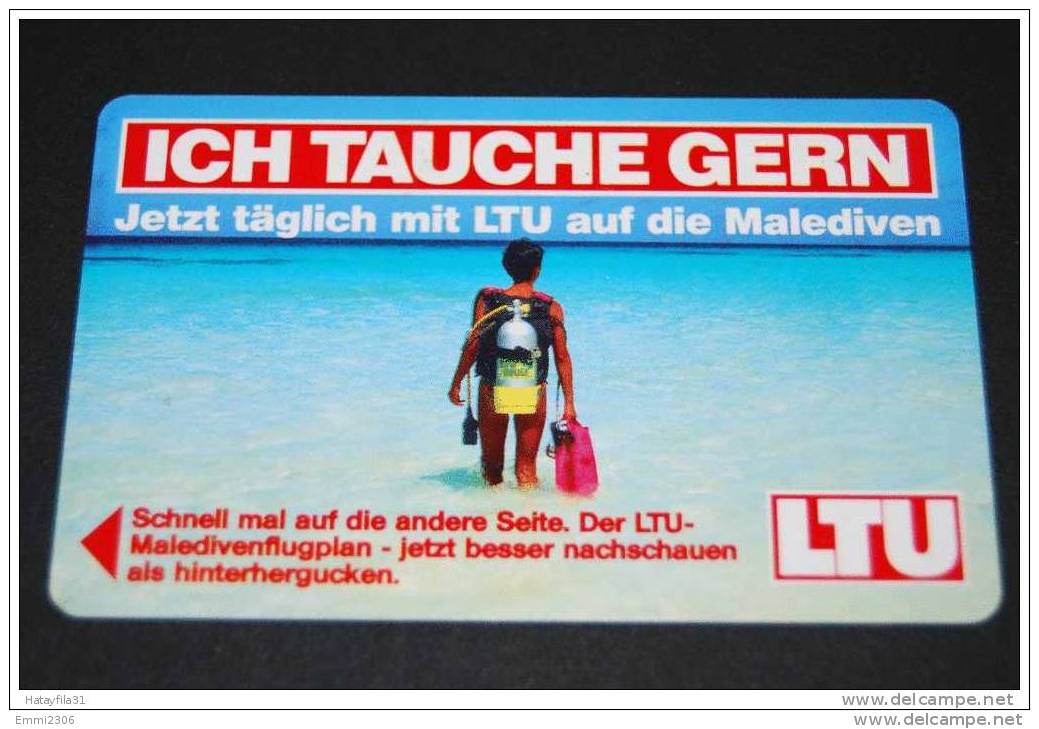 Telefonkarten Gebraucht /  LTU - R 12.09.98  12DM - R-Series: Regionale Schalterserie