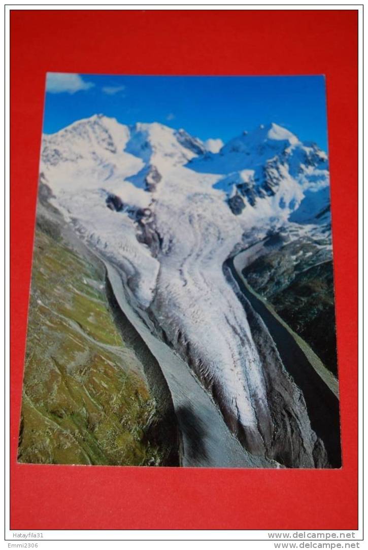 Piz Bernina,Piz Roseg Und Tschiervagletscher - Tschierv