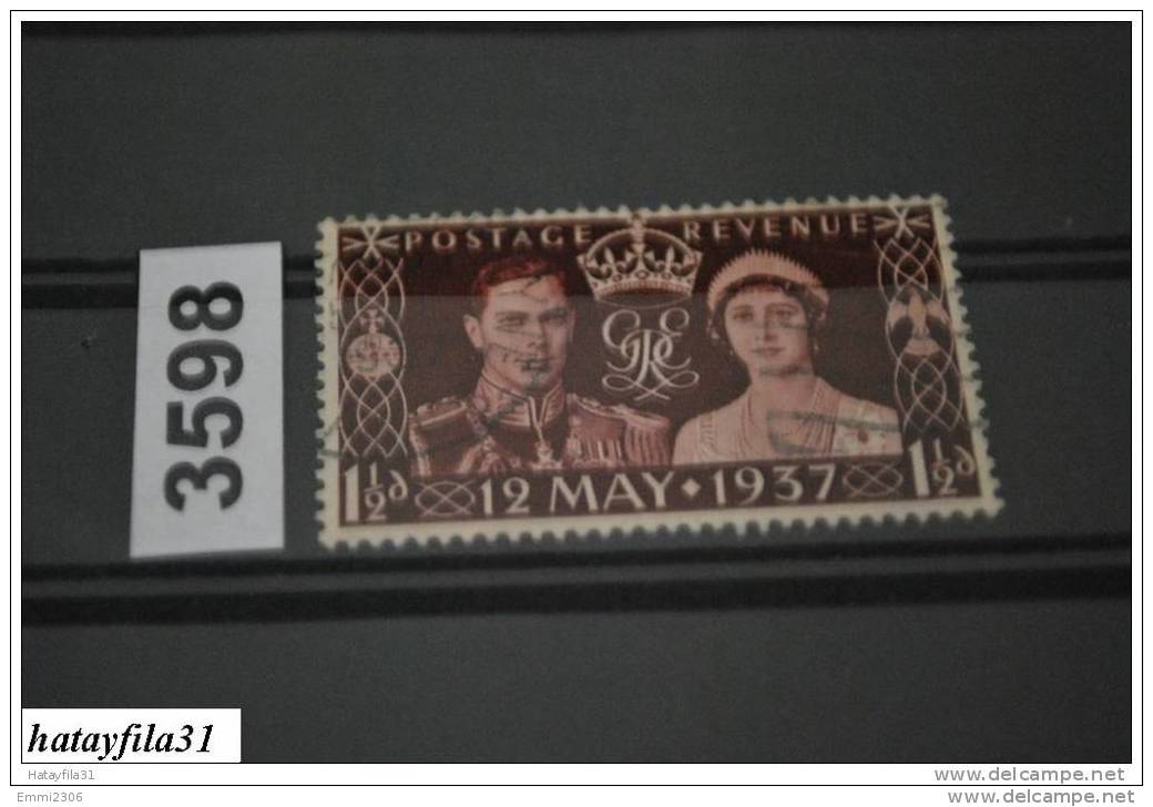 Großbritannien 1937 -  Mi. 197 - Gest. - Used - Gebruikt