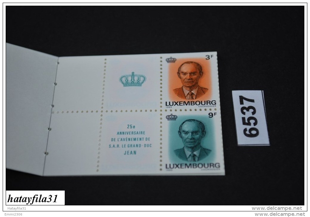Luxemburg  1989  MH.  2   ** Postfrisch    / - Postzegelboekjes