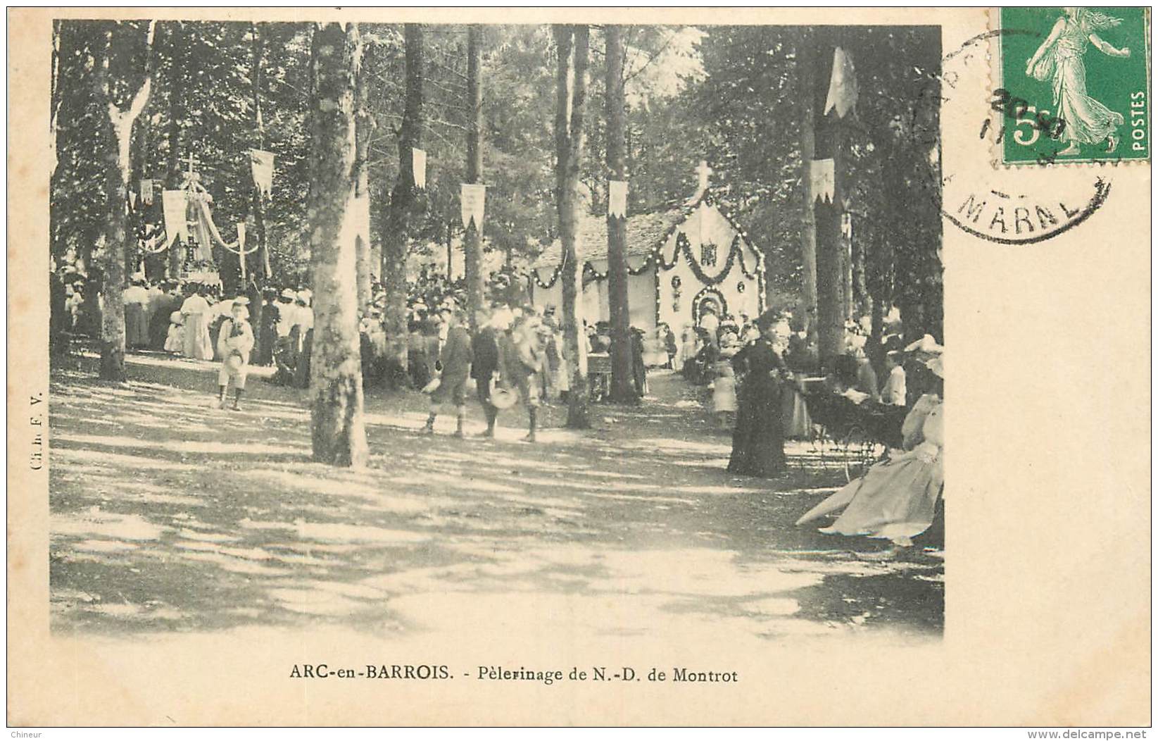 ARC EN BARROIS PELERINAGE DE NOTRE DAME DE MONTROT - Arc En Barrois