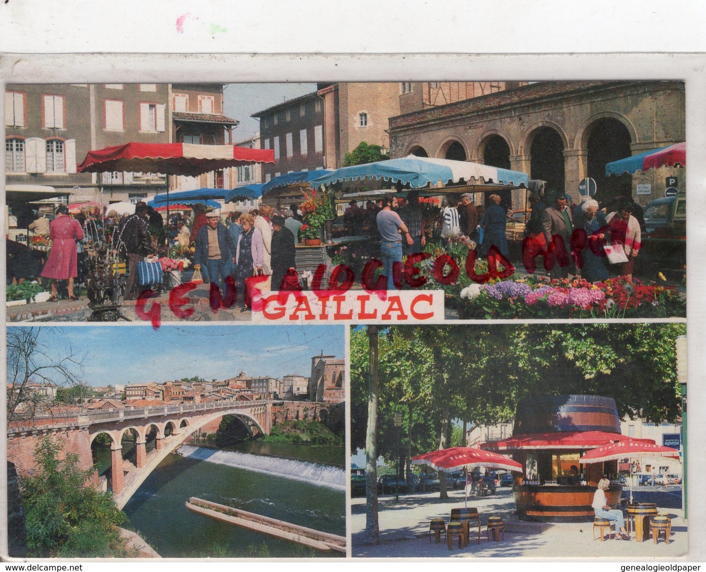 81 - GAILLAC - CELEBRE PAR SES CRUS REPUTES - MARCHE PONT - Saint Sulpice