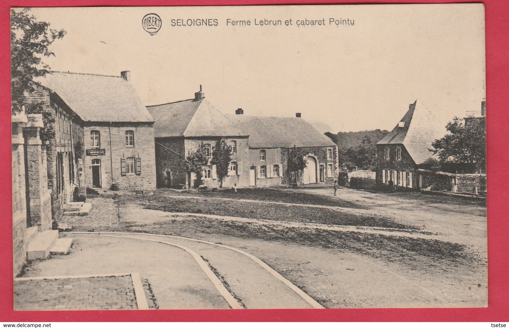 Seloignes - Ferme Lebrun Et Cabaret Pointu - 1925 ( Voir Verso ) - Momignies