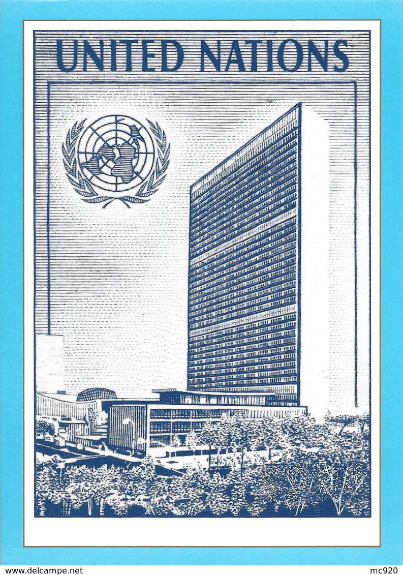 Nations Unies New York United Nation Entier Postal, Ganzsachen, Postal Stationery Carte Postale Postkarte - Covers & Documents