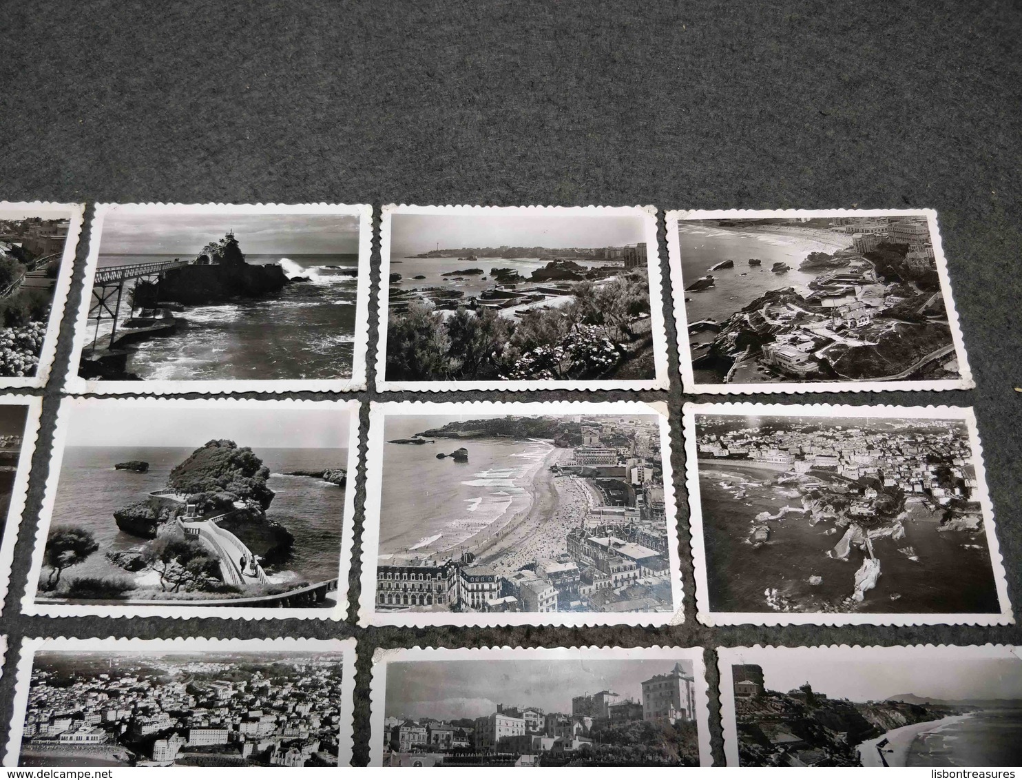 ANTIQUE LOT X 20 SMALL PHOTOS FRANCE - BIARRITZ VIEWS - Bobinas De Cine: 35mm - 16mm - 9,5+8+S8mm