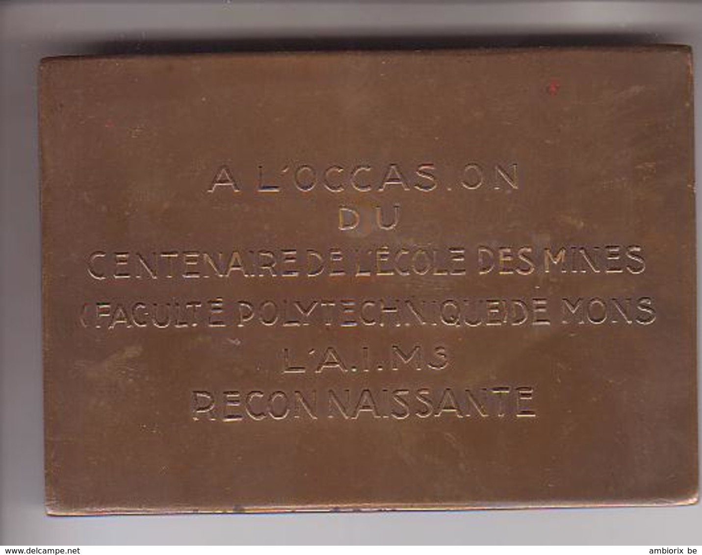Centenaire De L'Ecole Des Mines (Faculté Polytechnique De Mons) 1837 - 1937 - Devillez Macquet Halleux Yernaux - Unternehmen