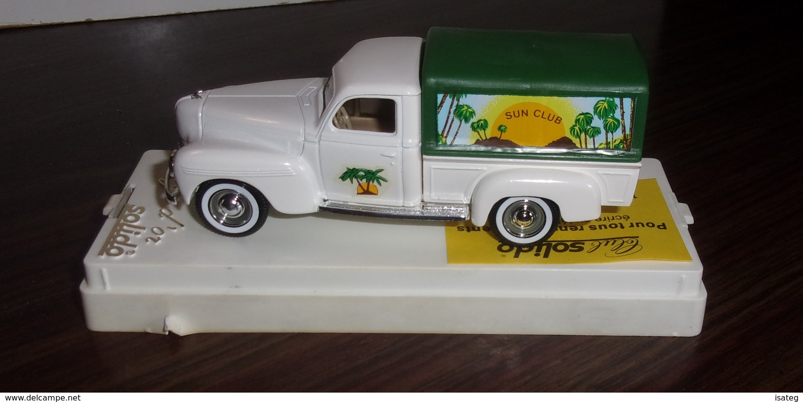 DODGE PICK-UP BACHE 4421 - AGE D'OR - SOLIDO - Advertising - All Brands