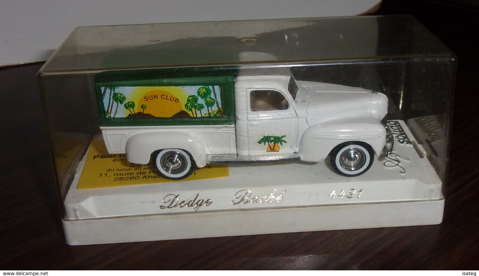 DODGE PICK-UP BACHE 4421 - AGE D'OR - SOLIDO - Advertising - All Brands