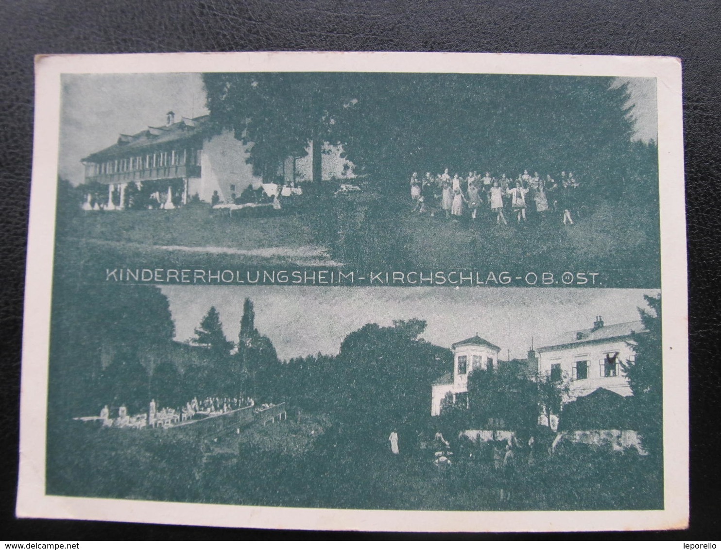 AK KIRCHSCHLAG B. Urfahr Kindererholungsheim 1944 //  D*33290 - Linz Urfahr