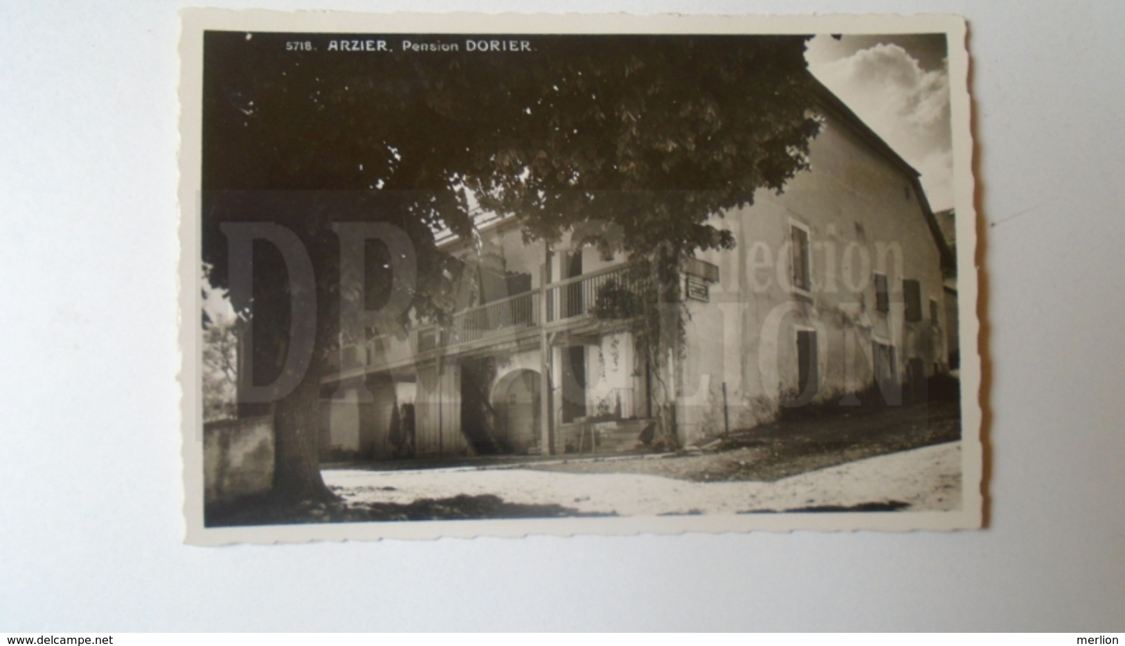 D159334 CH Vaud - Arzier, Pension Dorier - 1935  Ed. Perrochet -Matile S.A. Lausanne - N.5718 - Arzier-Le Muids