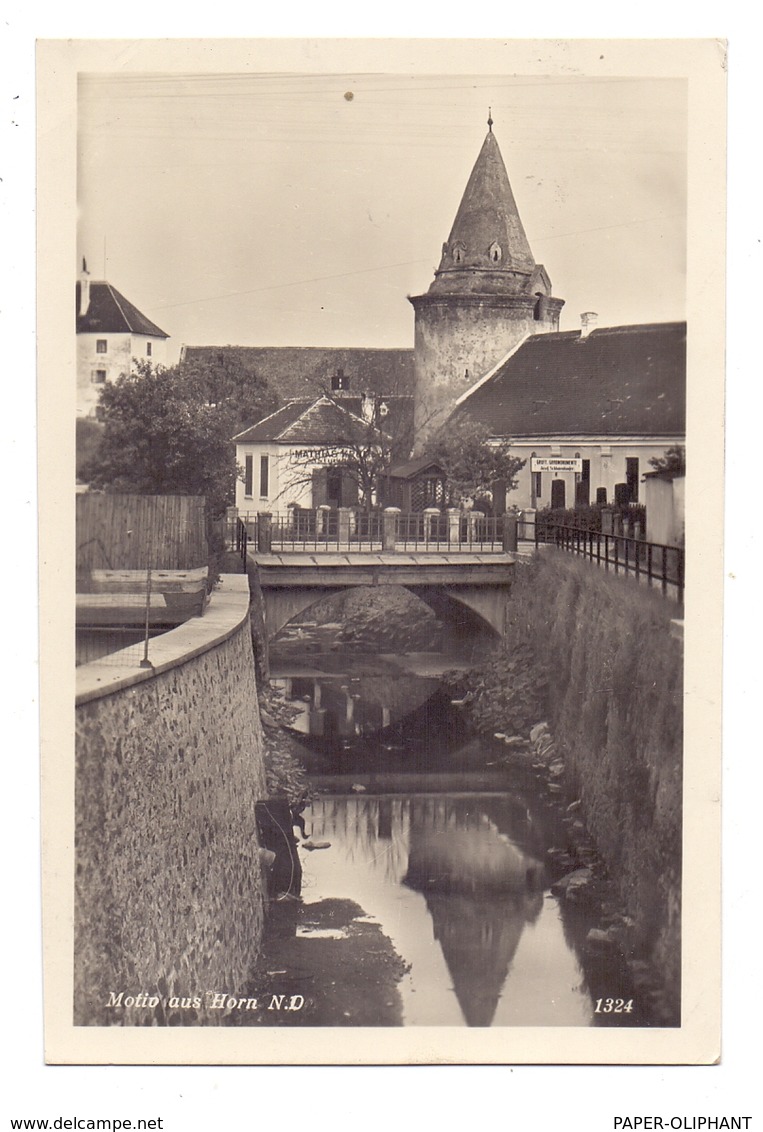 A 3580 HORN, Brücke über Die Taffa, 1941 - Horn