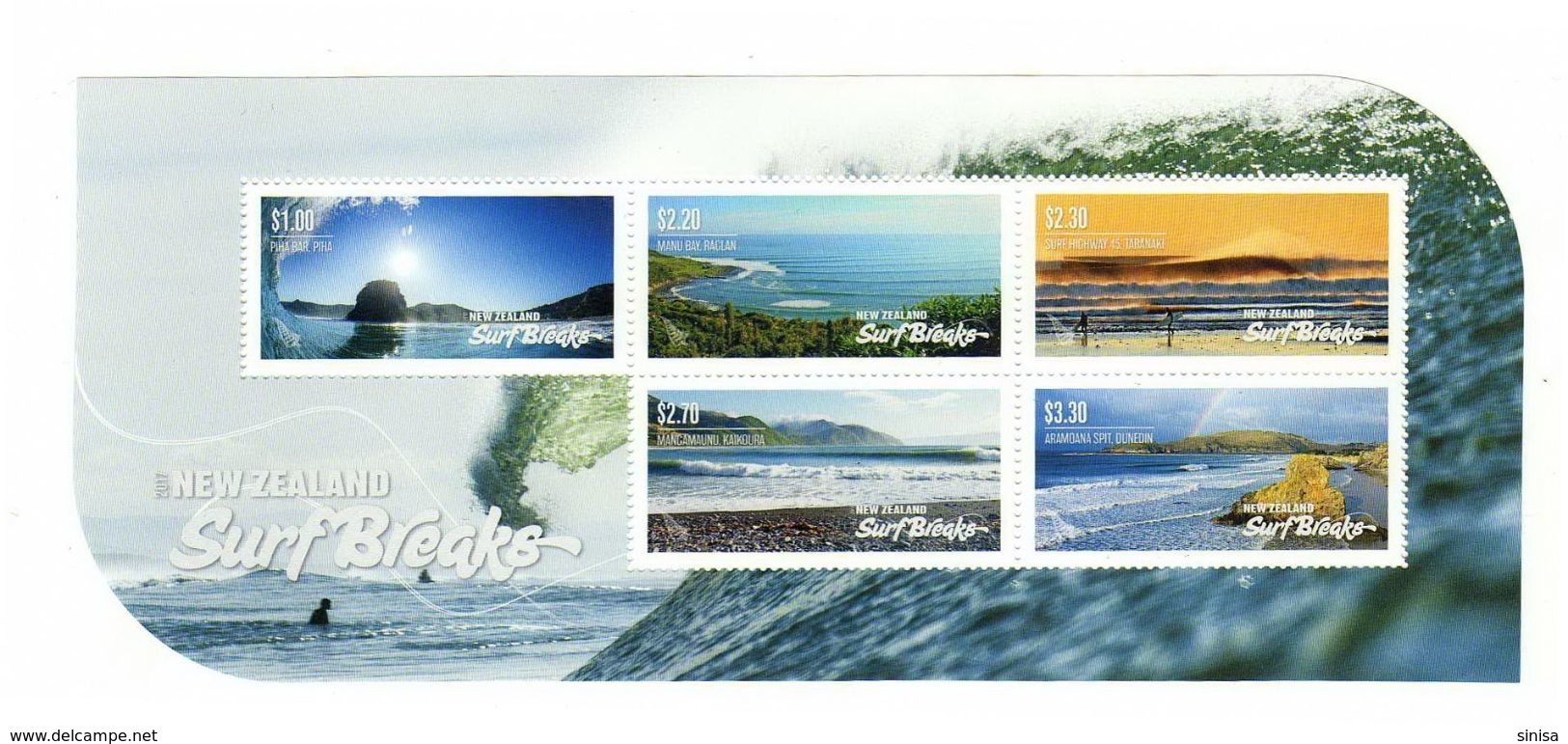 New Zealand / Surf Breaks - Neufs