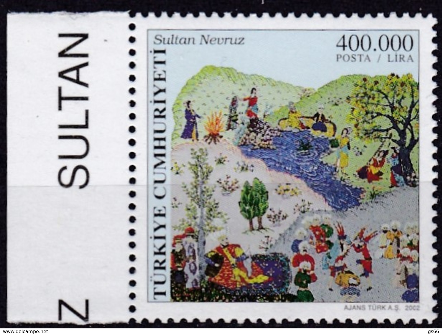 Türkei, 2002, 3296, Nauruz-Fest.  MNH ** - Neufs