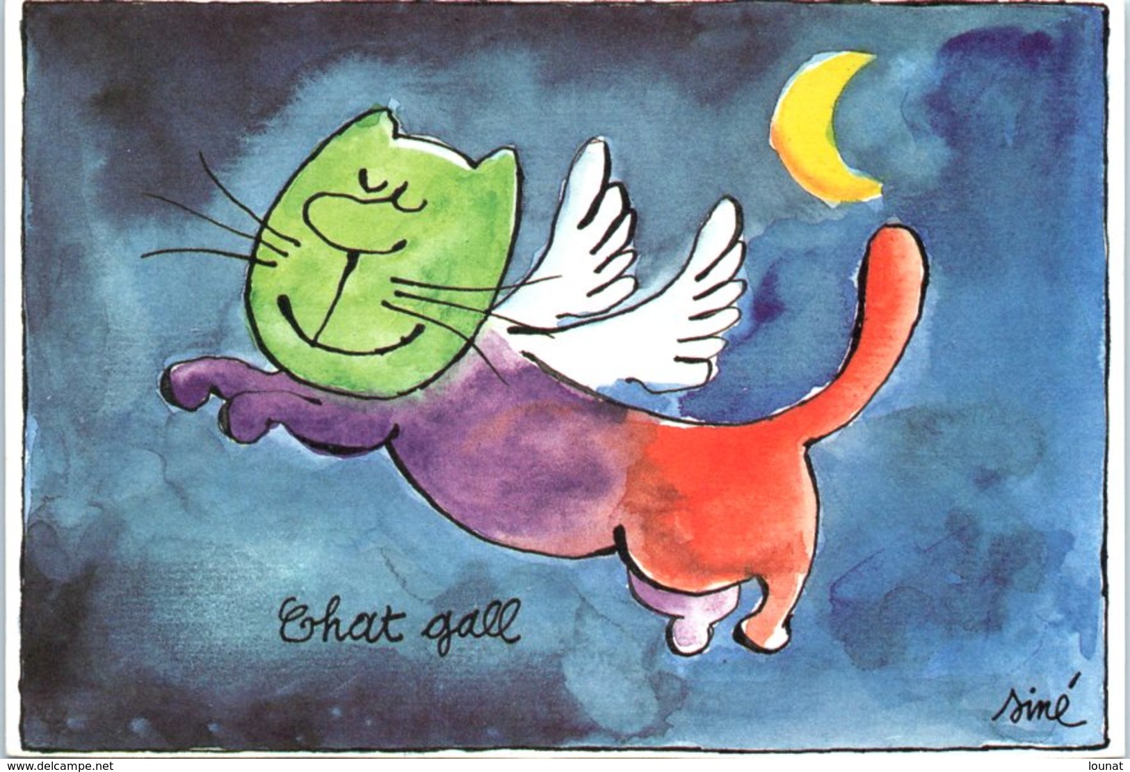 Chats - Illustrateur Siné - Chat Gall - Sine