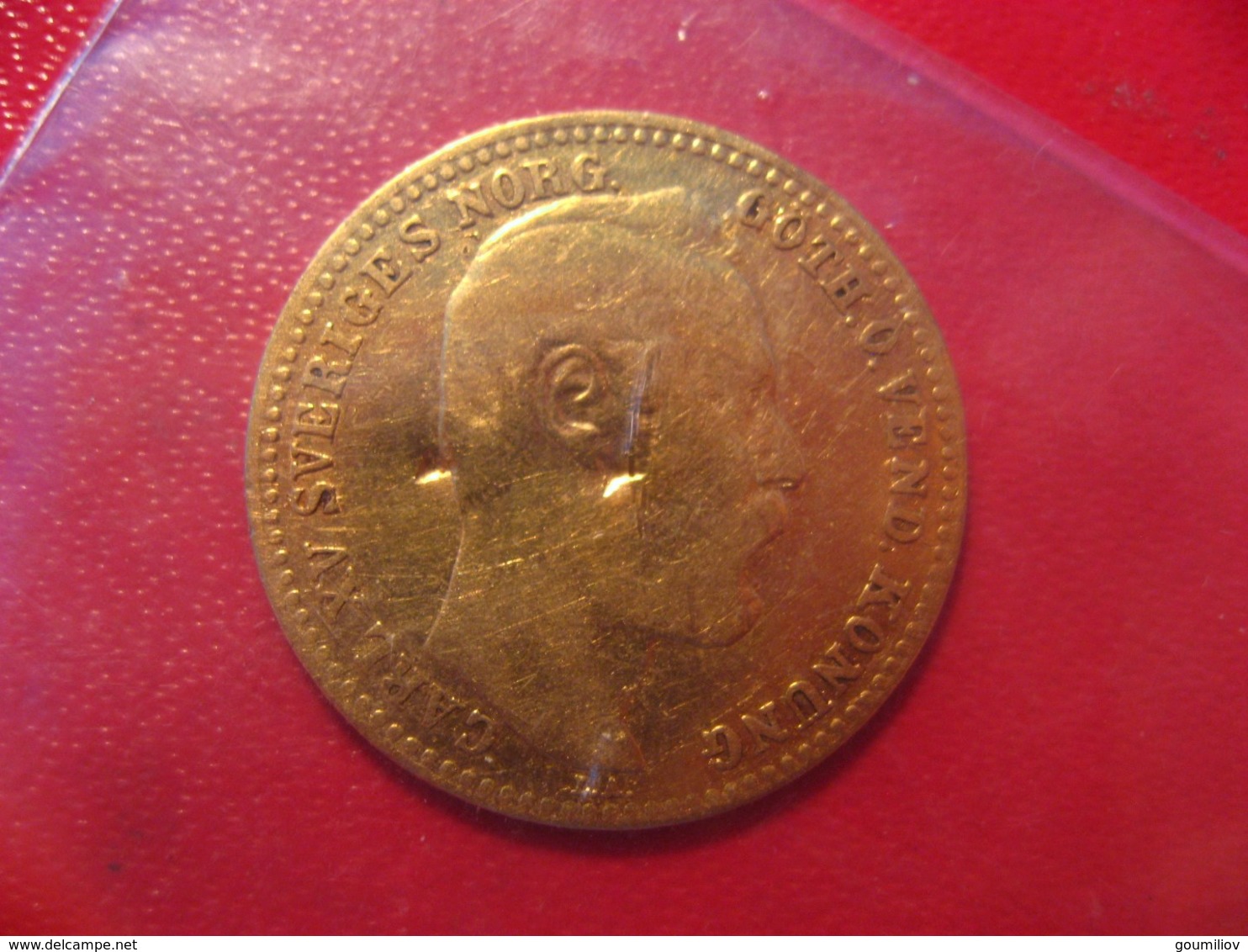 France/Suéde - Carolin 1869 - 10 Francs - Monnaie Commemorative Pour La Venue De Carl XV En France - 10 Francs (oro)