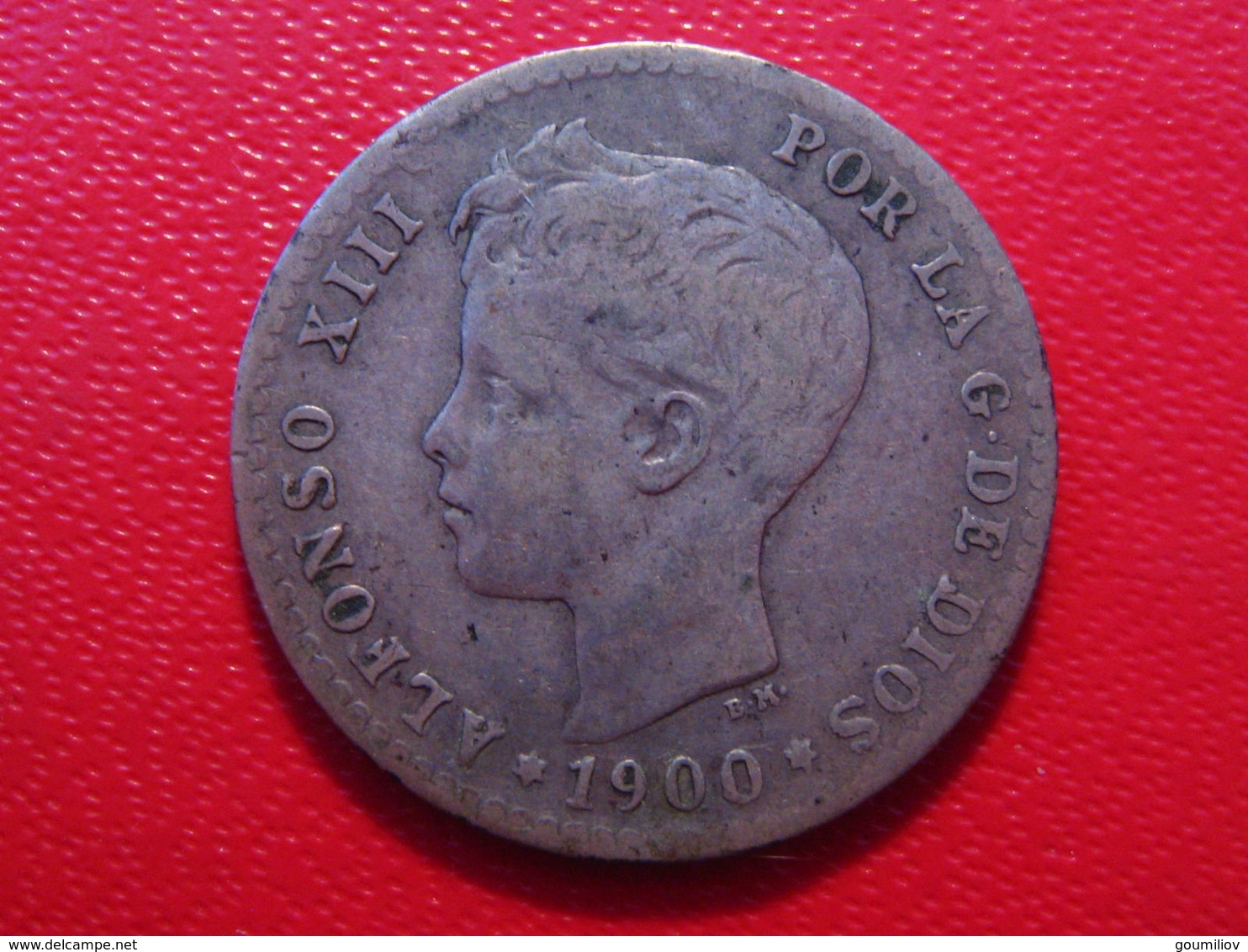 Espagne - 50 Centimos 1900 Alfonso XIII 8871 - Eerste Muntslagen