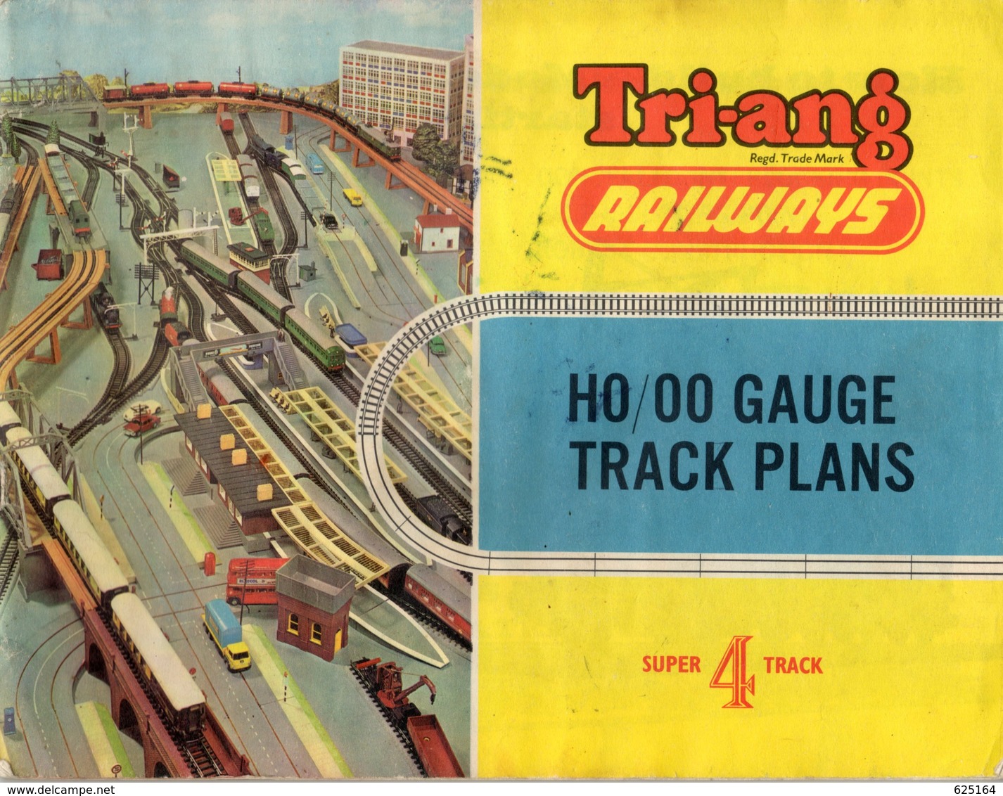 Catalogue TRIANG RAILWAYS Track Plans 1963 HO OO - Englisch