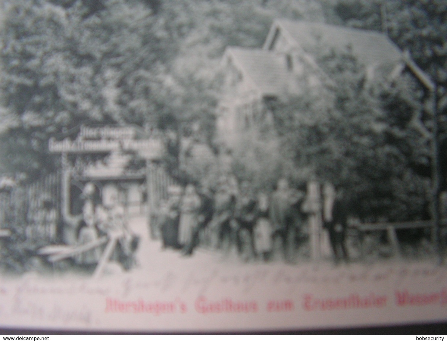 Gatshaus Am Trusenthal Nach Walschleben In Sachsen 1902 - Schmalkalden