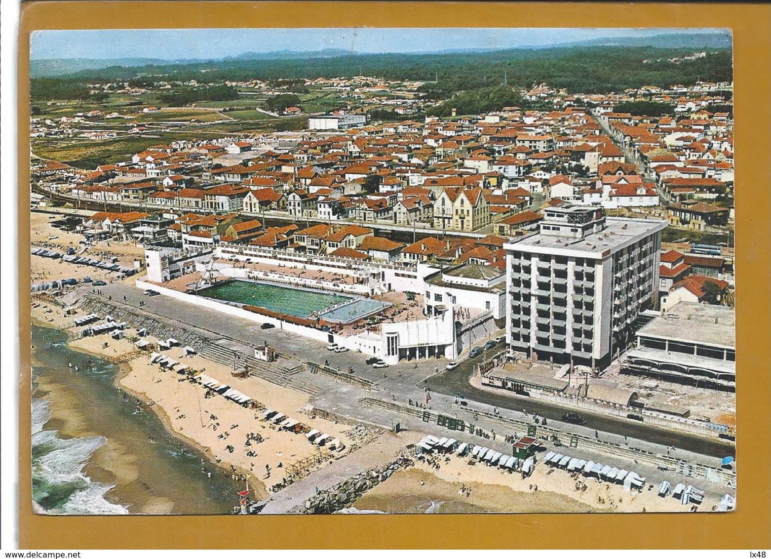 Postcard Fined Circled 1975, Espinho. Stamp Revolution April 25th. Postal Porteado E Expedido De Espinho / Terrugem - Storia Postale