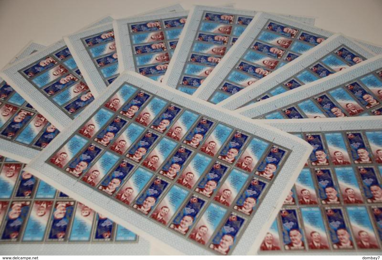 SPACE - MNH Full Sheets Wholesale, Large Stock, High Catalog Value Russia