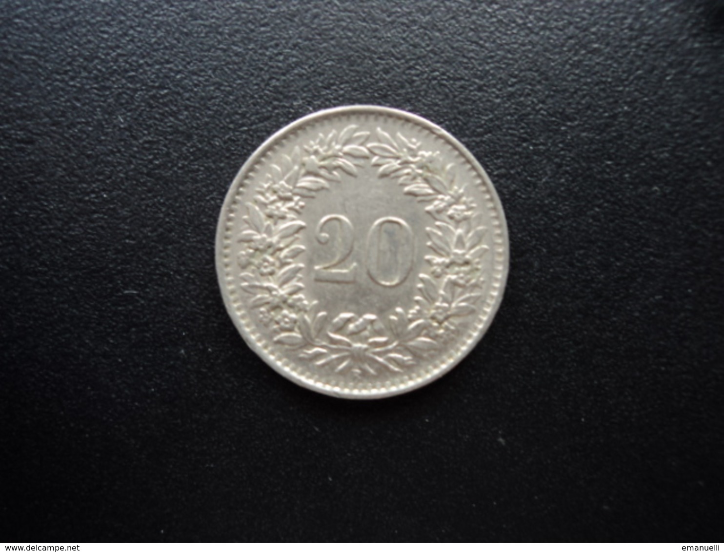 SUISSE : 20 RAPPEN   1964 B   KM 29a      SUP - 20 Centimes / Rappen