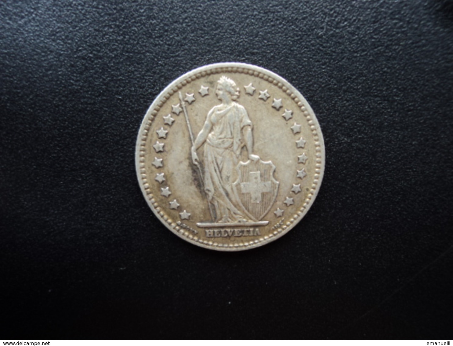 SUISSE : 1 FRANC   1912 B    KM 24       TTB - 1 Franc