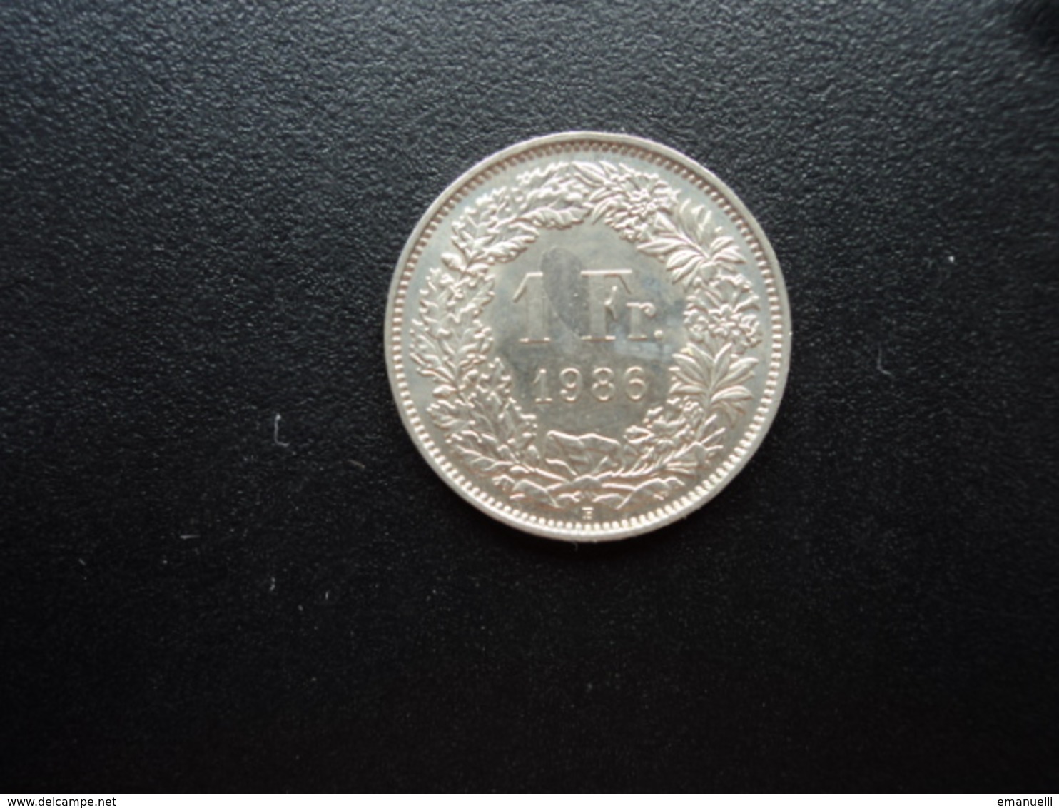 SUISSE : 1 FRANC   1986 B    KM 24a.3       SUP+ - 1 Franken