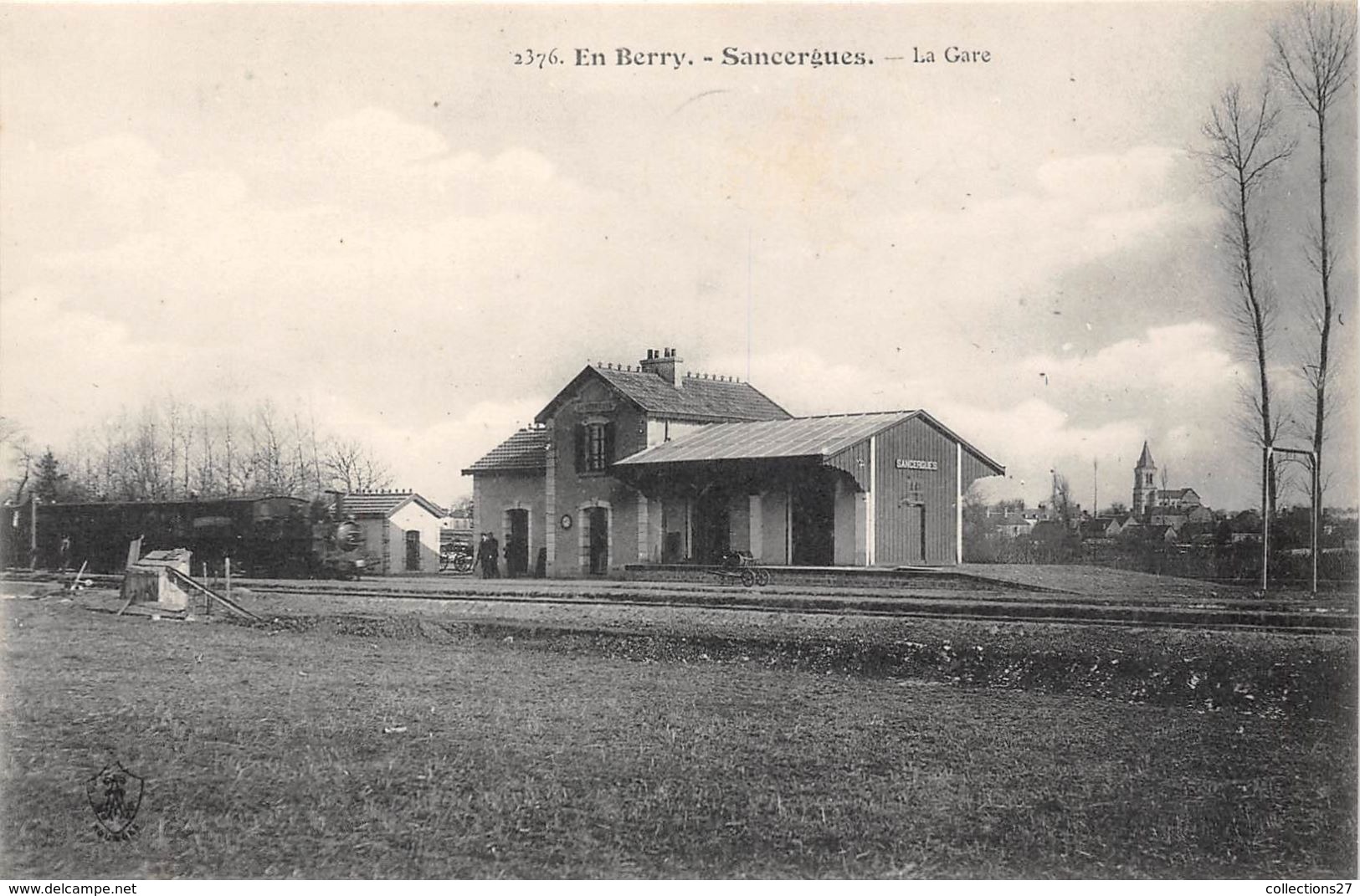 18-SANCERGUES- LA GARE - Sancergues