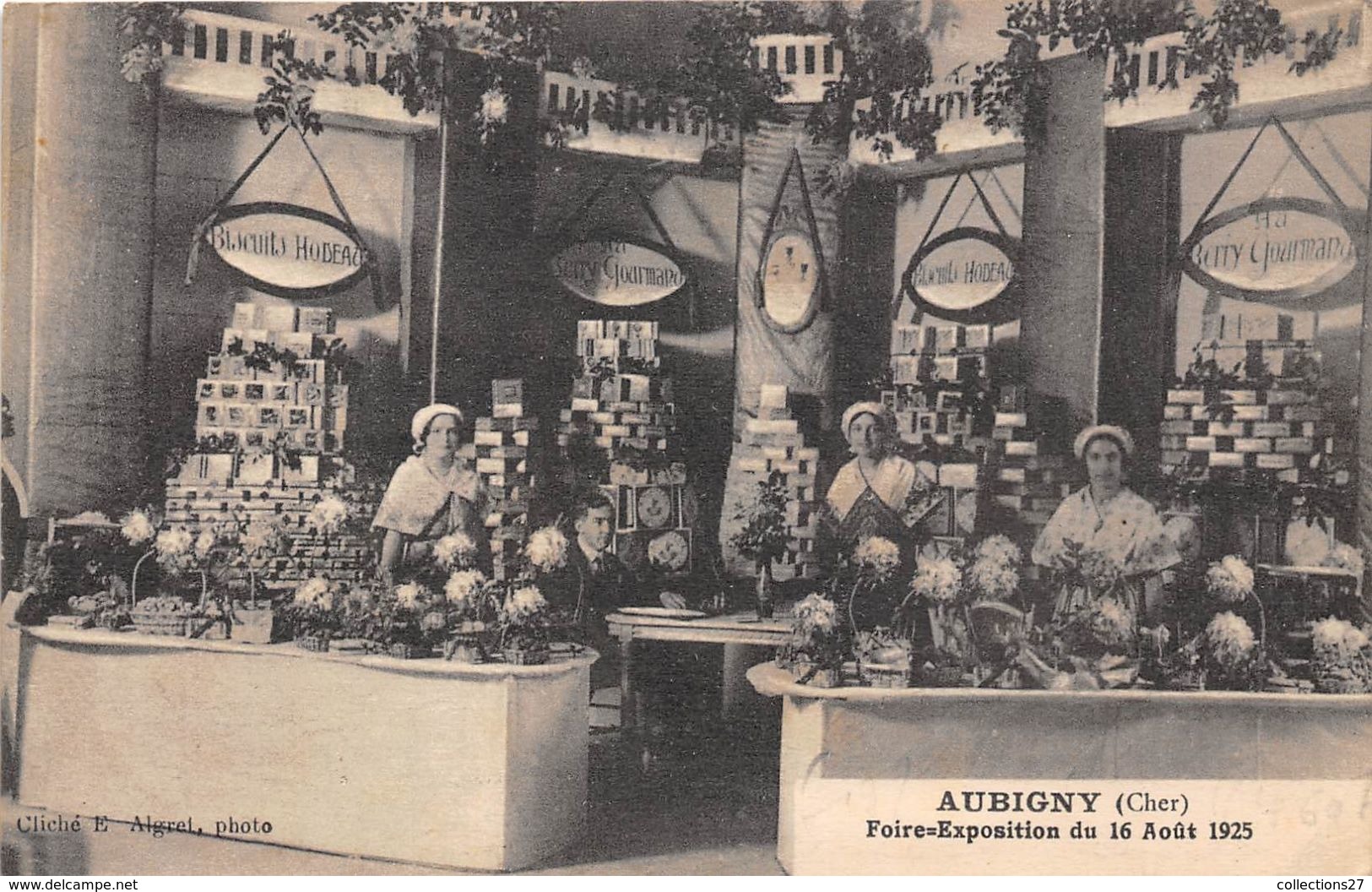 18-AUBIGNY- FAIRE-EXPOSITION DU 16 AOUT 1925 - Aubigny Sur Nere