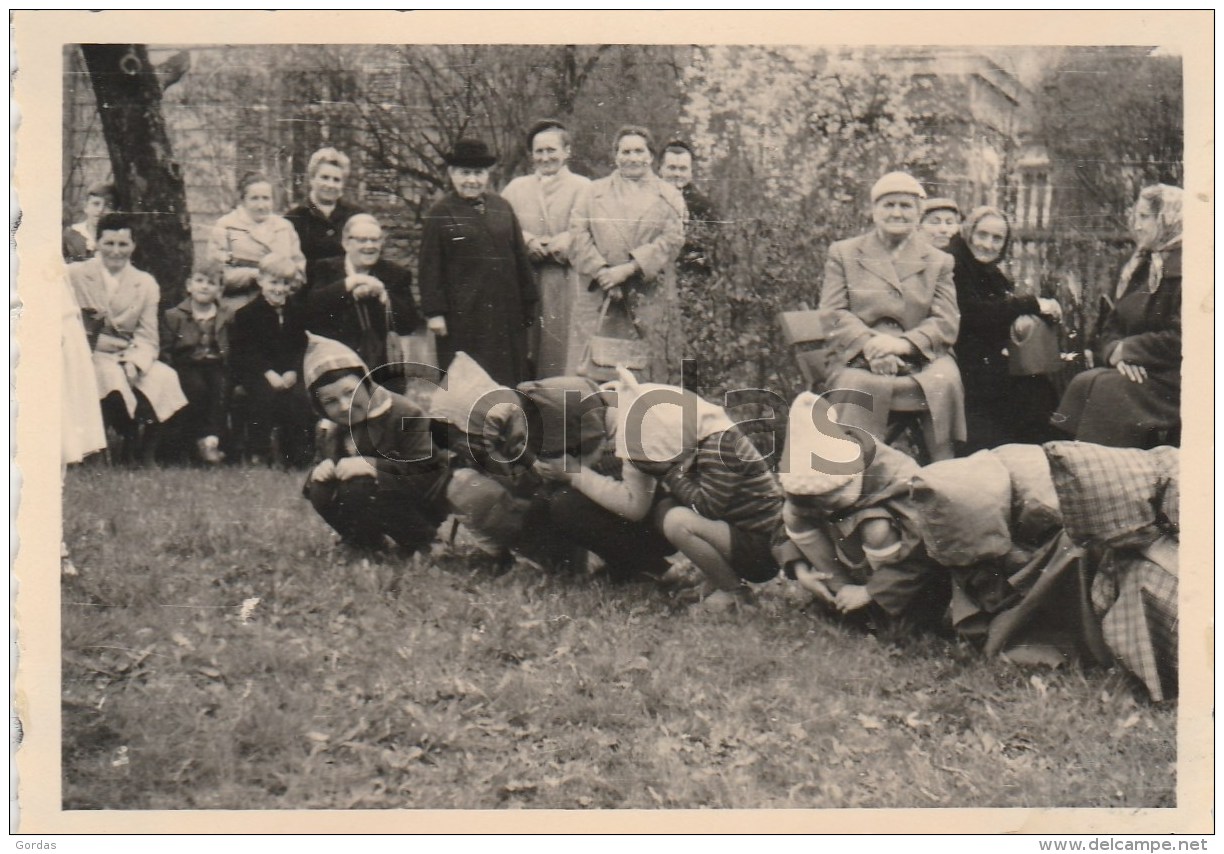 Germany - Bad Kosen - Koesen - Naumburg - Kirche - Kinder Spielen - Photo 110x70mm - Bad Koesen