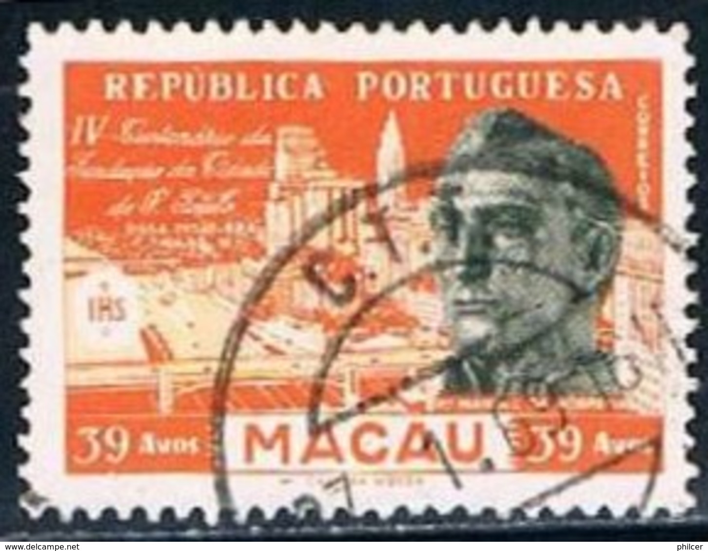 Macau, 1954, # 385, Used - Used Stamps