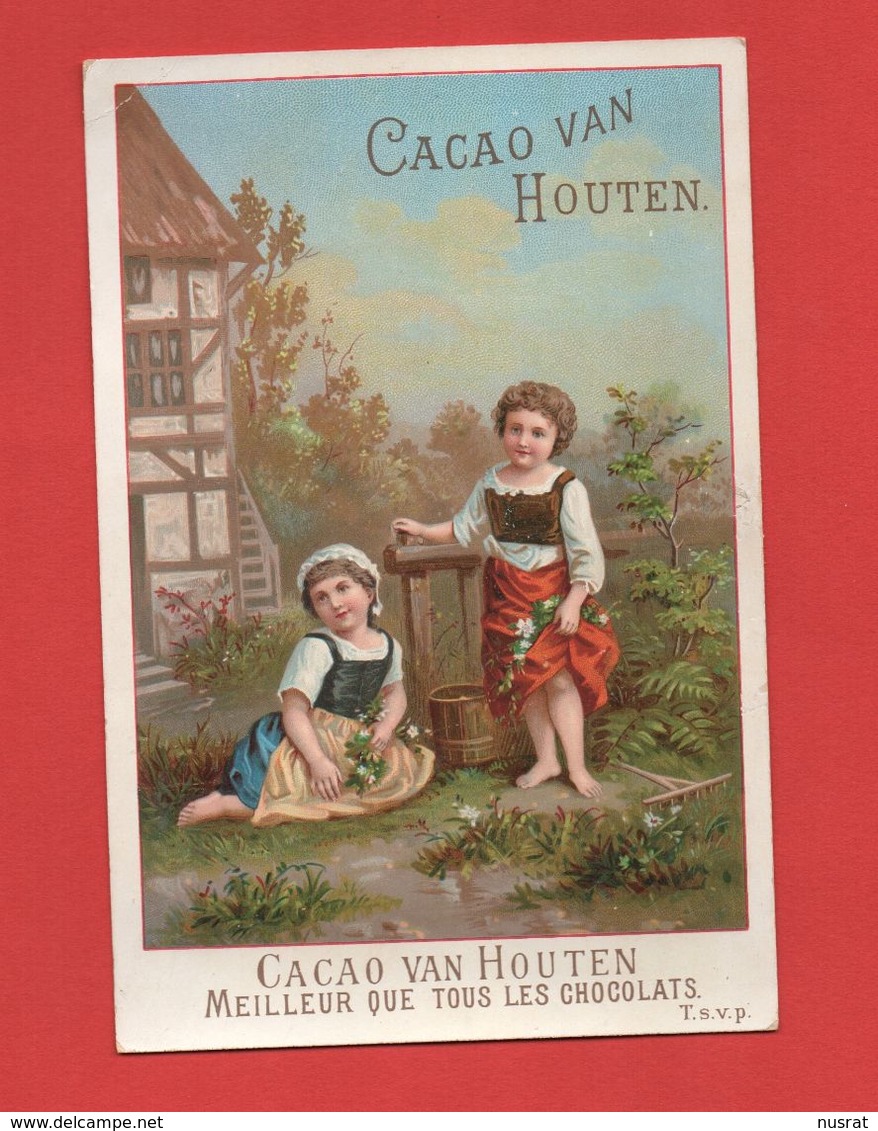 Cacao Van Houten, Grande Chromo, Enfants - Van Houten