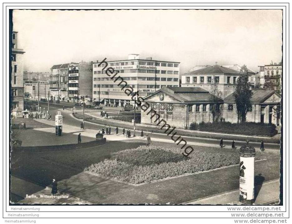 Berlin-Schöneberg - Wittenbergplatz - Foto-Ak 50er Jahre - Schöneberg