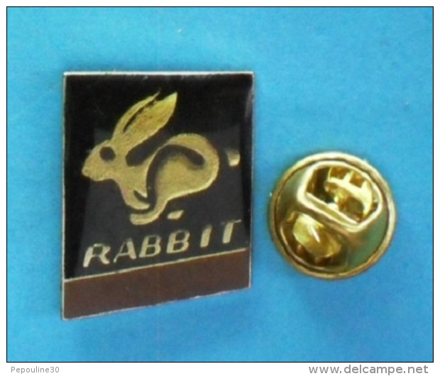 1 PIN'S //   ** GOLF RABBIT / VOLKSWAGEN ** - Volkswagen