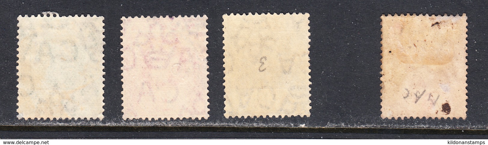 Nigeria 1914 Cancelled, Wmk Multi Crown CA, See Notes, SG 1,2,3,7 - Nigeria (...-1960)