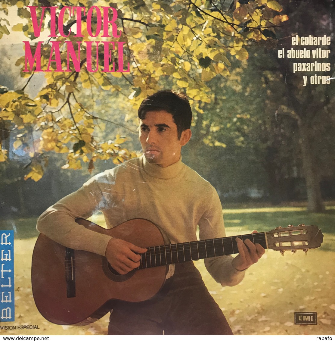 LP Argentino De Víctor Manuel Año 1970 - Sonstige - Spanische Musik