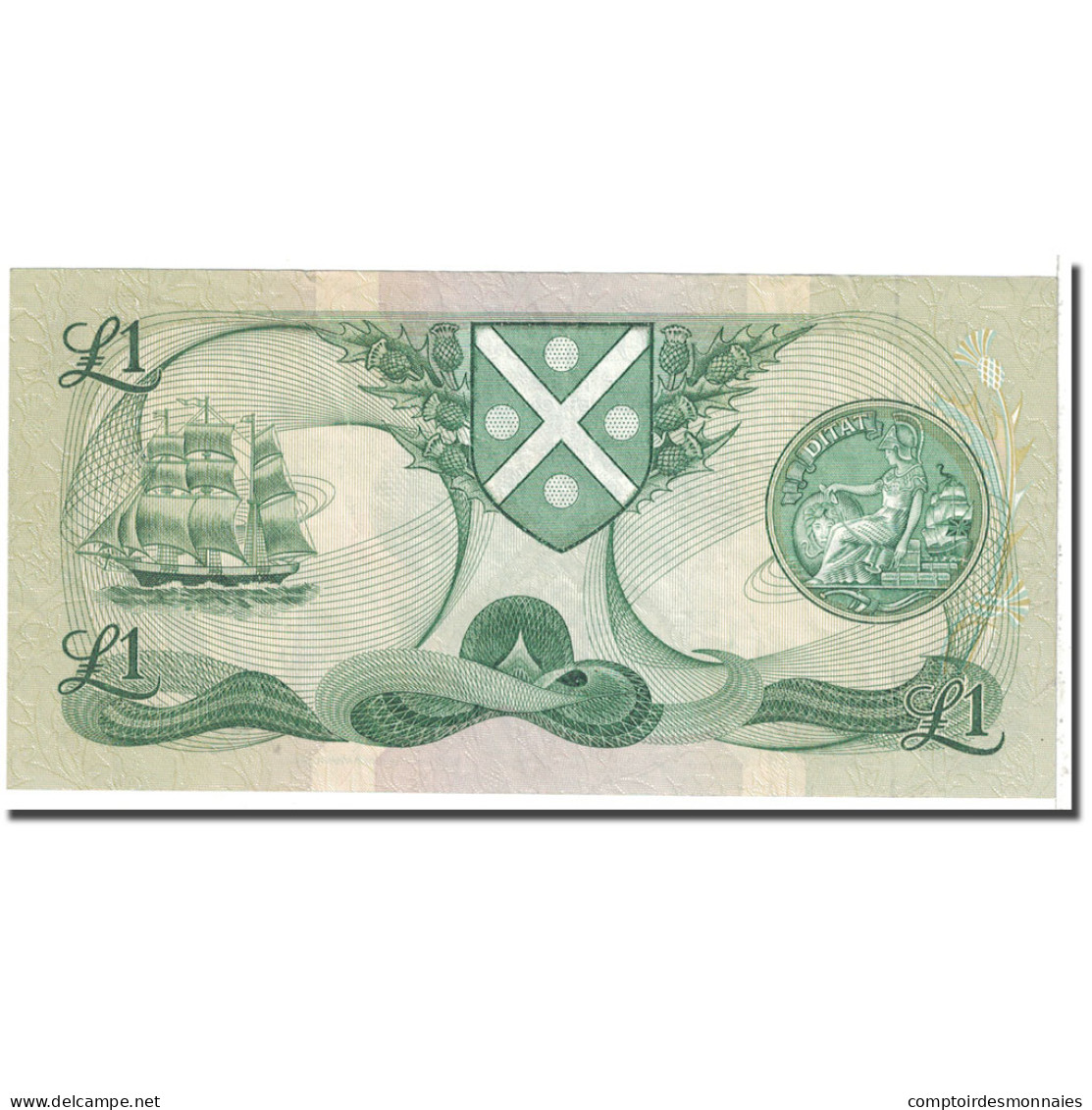 Billet, Scotland, 1 Pound, 1988, 1988-08-19, KM:111g, SPL - 1 Pound