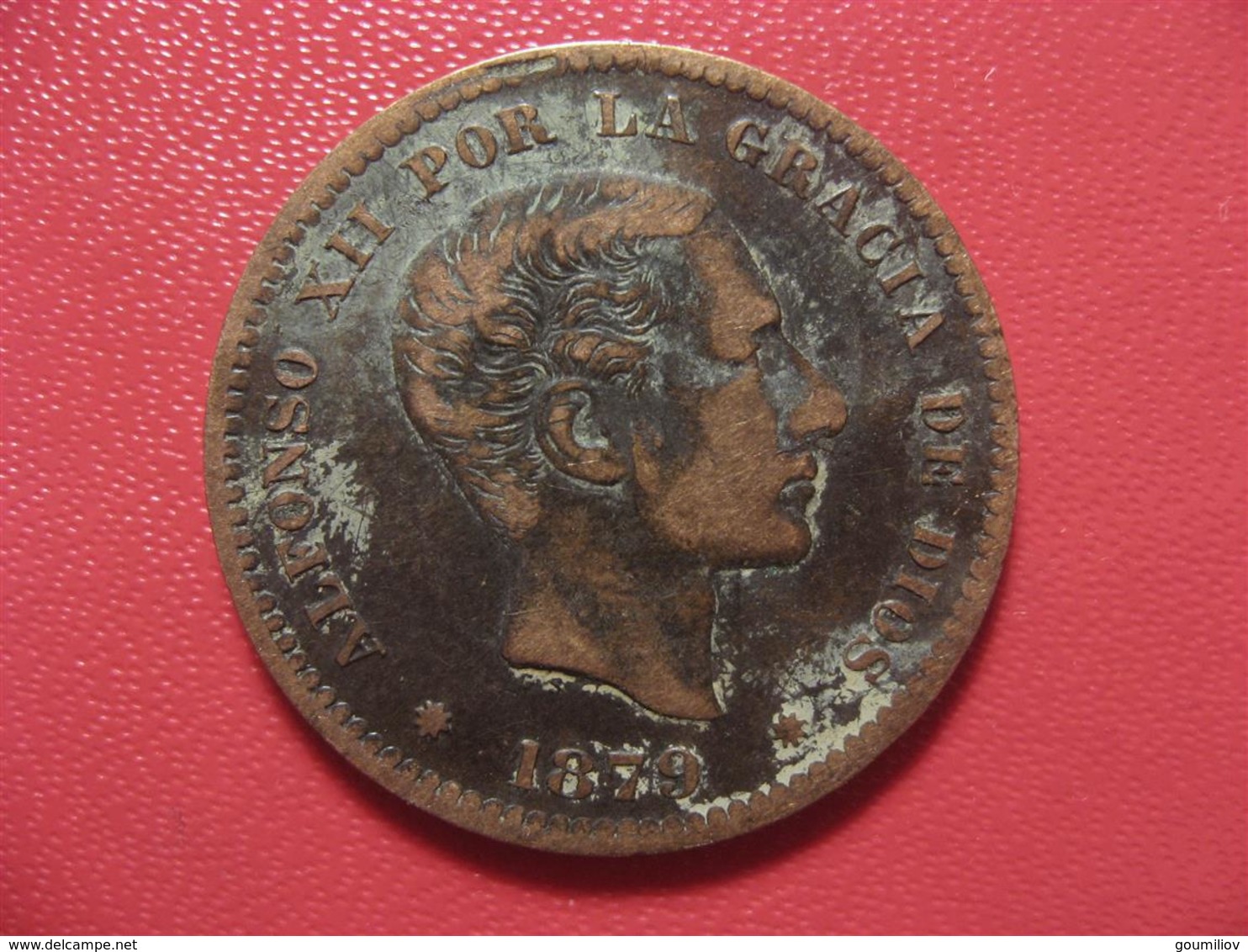 Espagne - 5 Centimos 1879 OM 2933 - First Minting