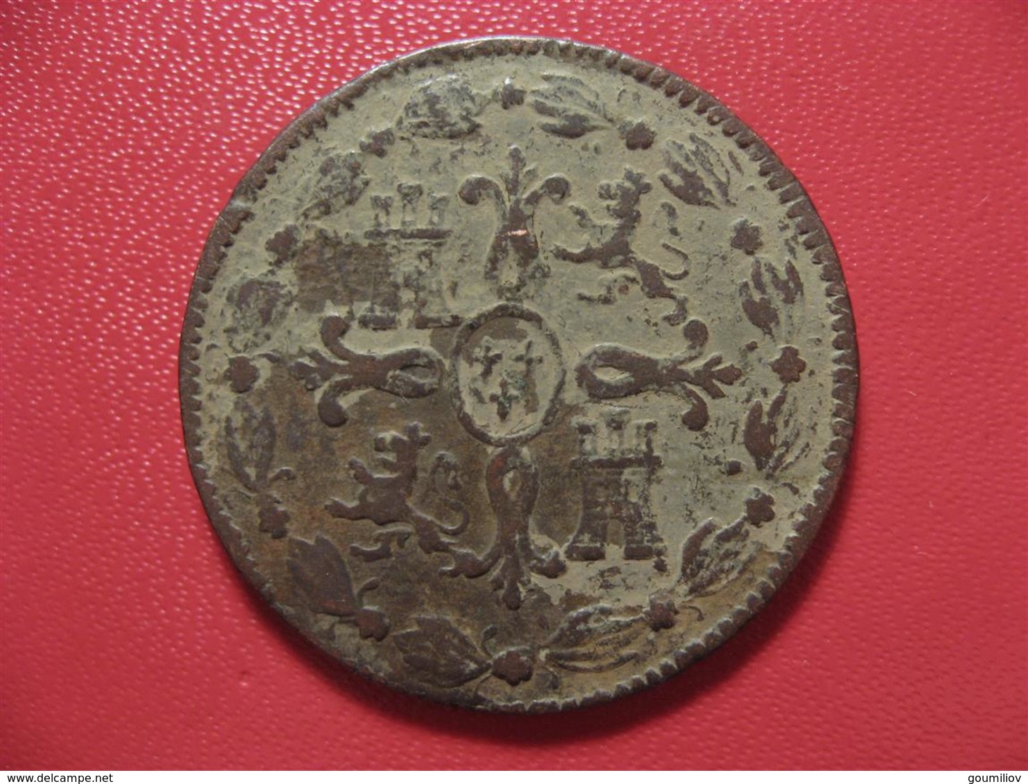Espagne - 8 Maravedis 1821 2985 - First Minting