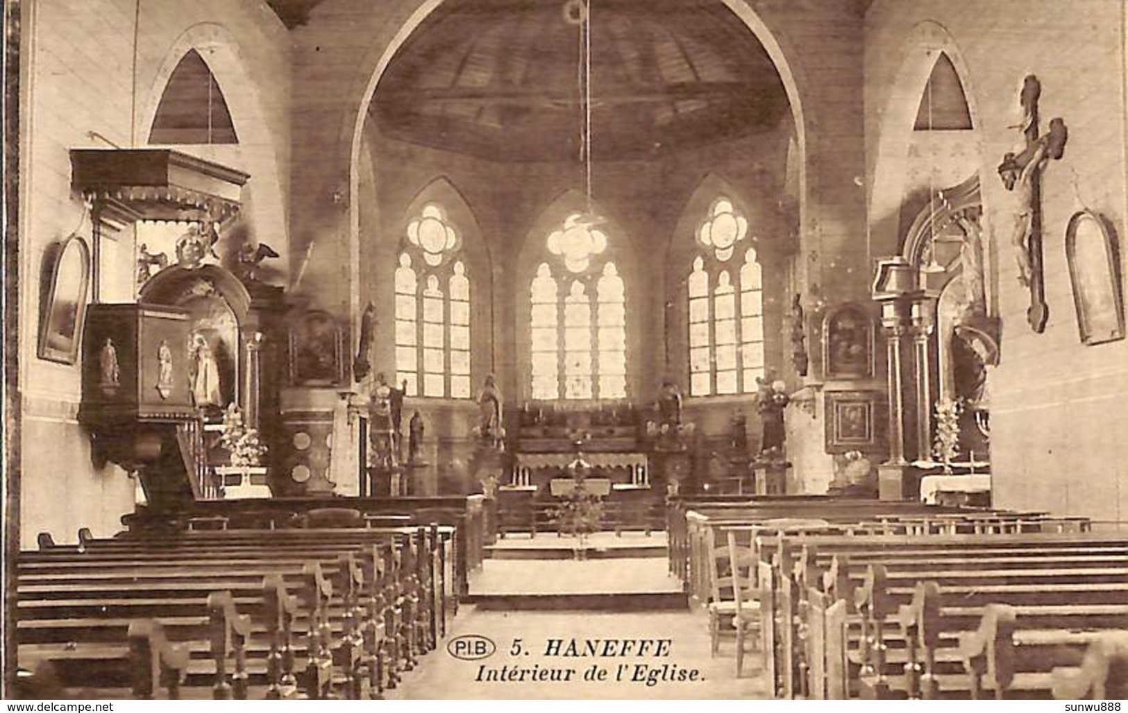 Haneffe - Intérieur De L'Eglise (PIB) - Donceel