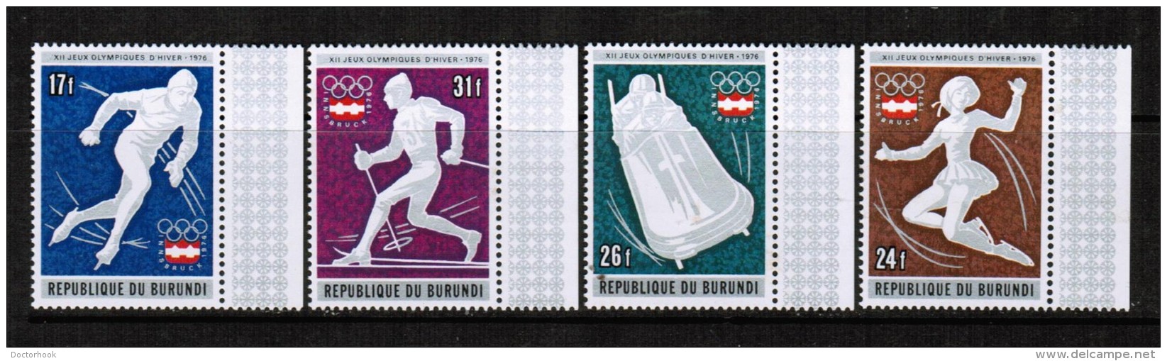 BURUNDI  Scott # 494-4,C 234-6 ** VF MINT NH PLUS Souvenir Sheets 494a And C 236a SS-286 - Nuevos