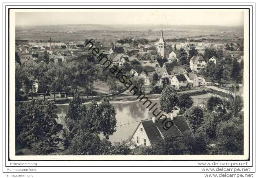 Sindelfingen - Panorama - Foto-AK - Sindelfingen