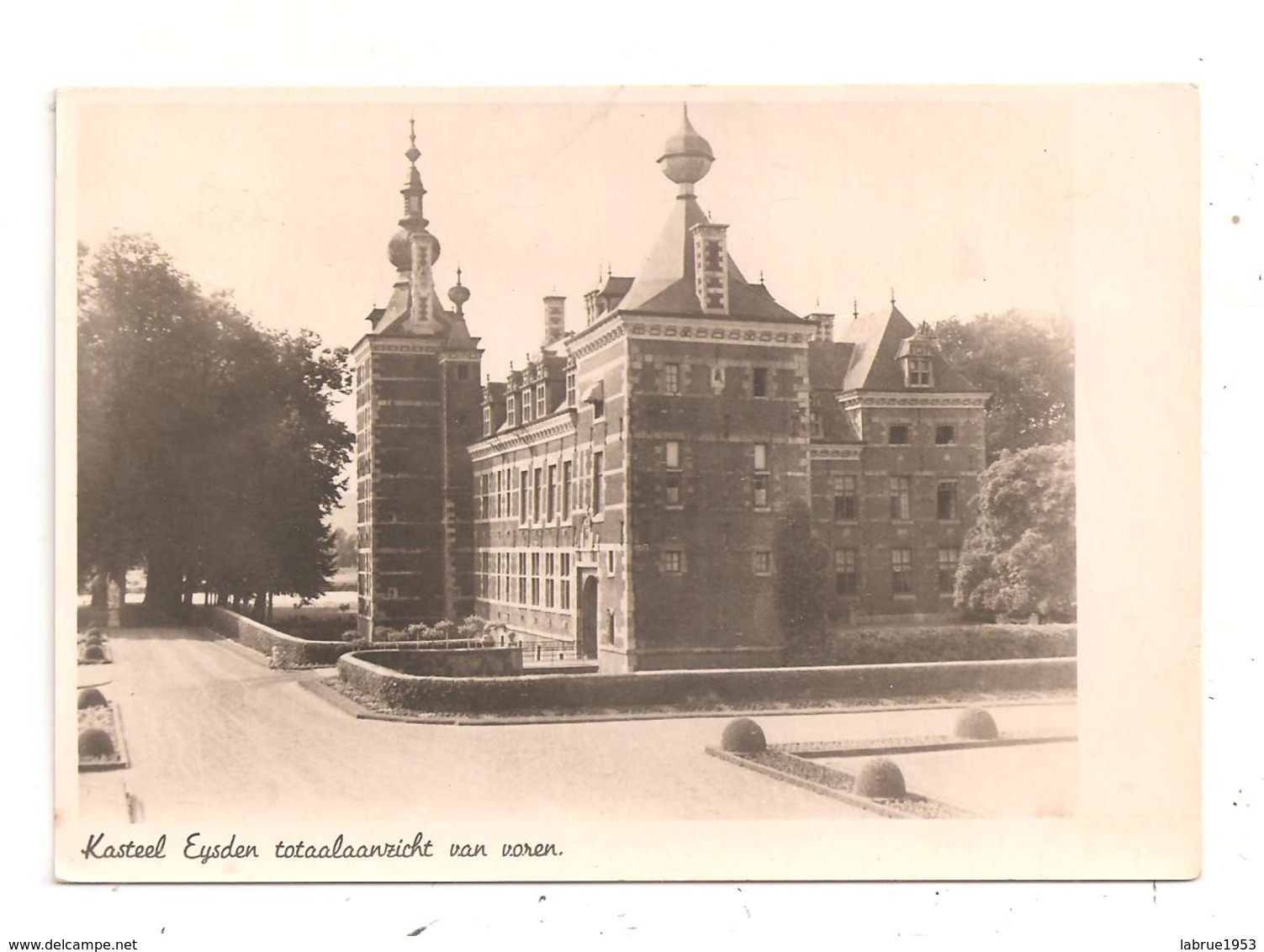 Kasteel Eysden Totaalaanzicht Van Voren -(C.5940) - Eijsden