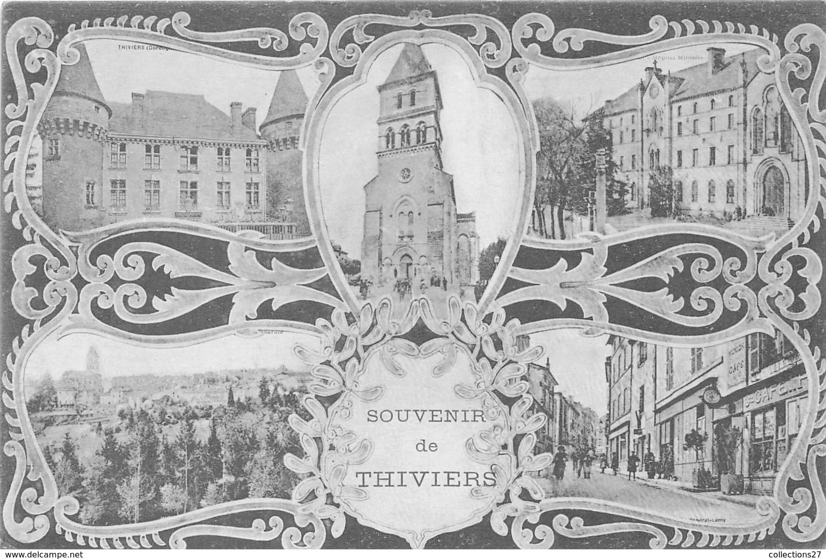 24-THIEVIERS- SOUVENIR MULTIVUES - Thiviers